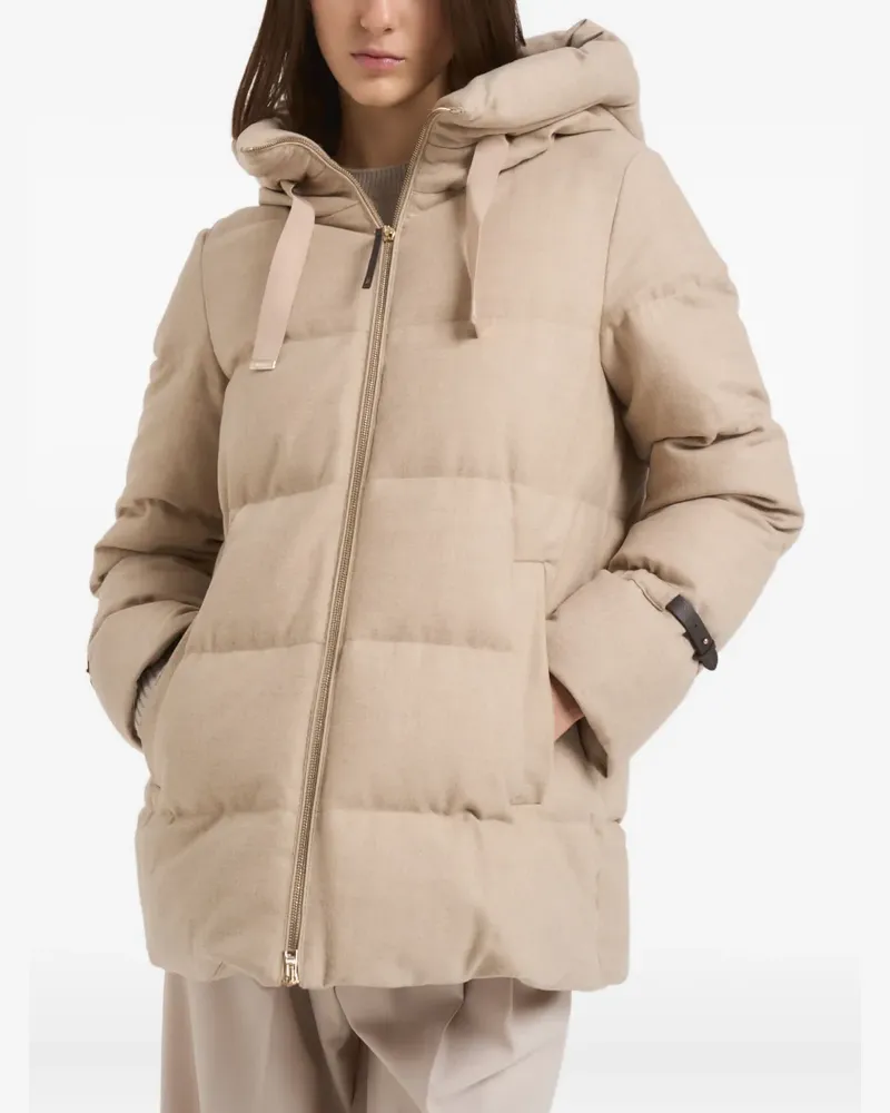 Herno quilted coat - Nude Nude