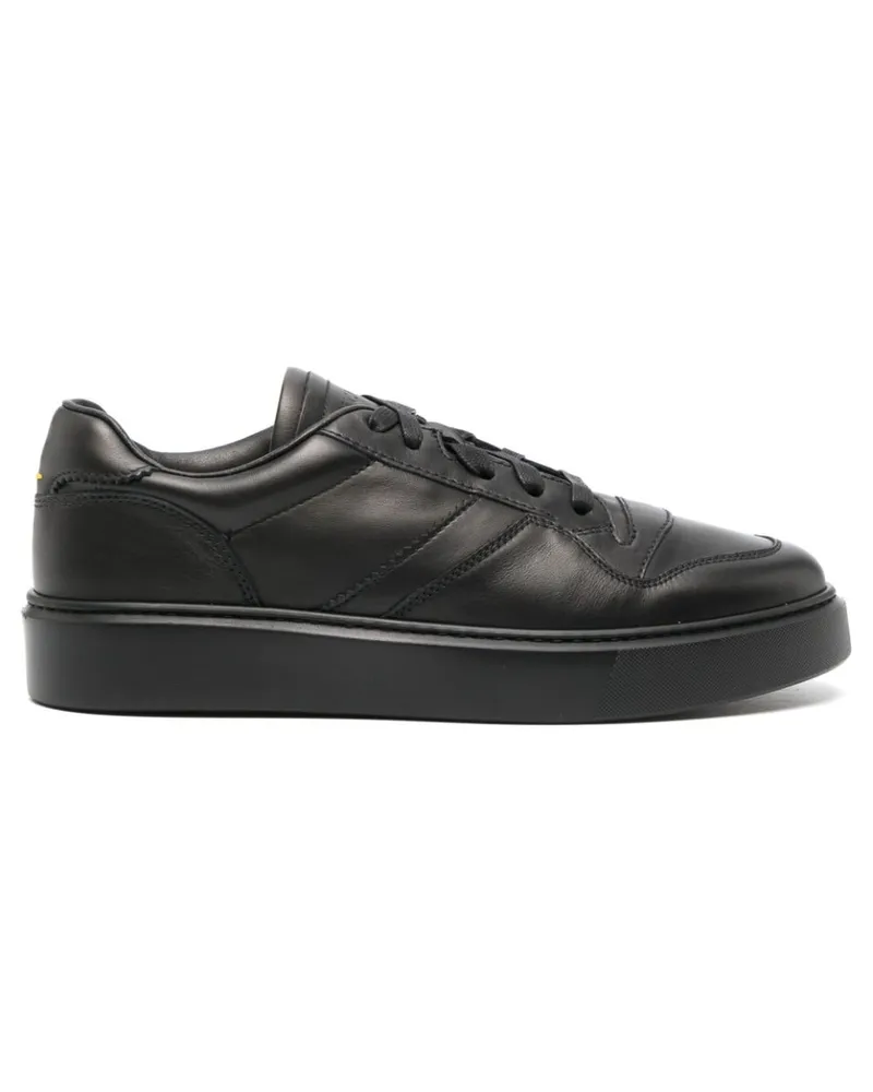 Doucal´s Sneakers mit Logo-Prägung - Schwarz Schwarz