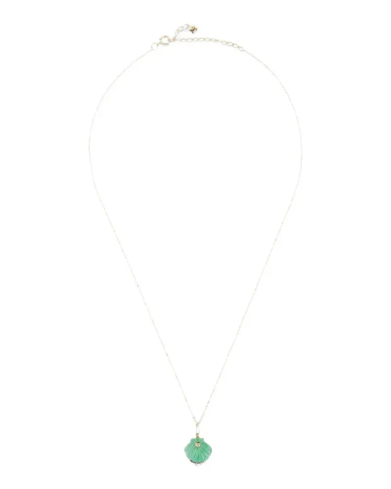 MATEO Venus jade necklace - Gold Gold