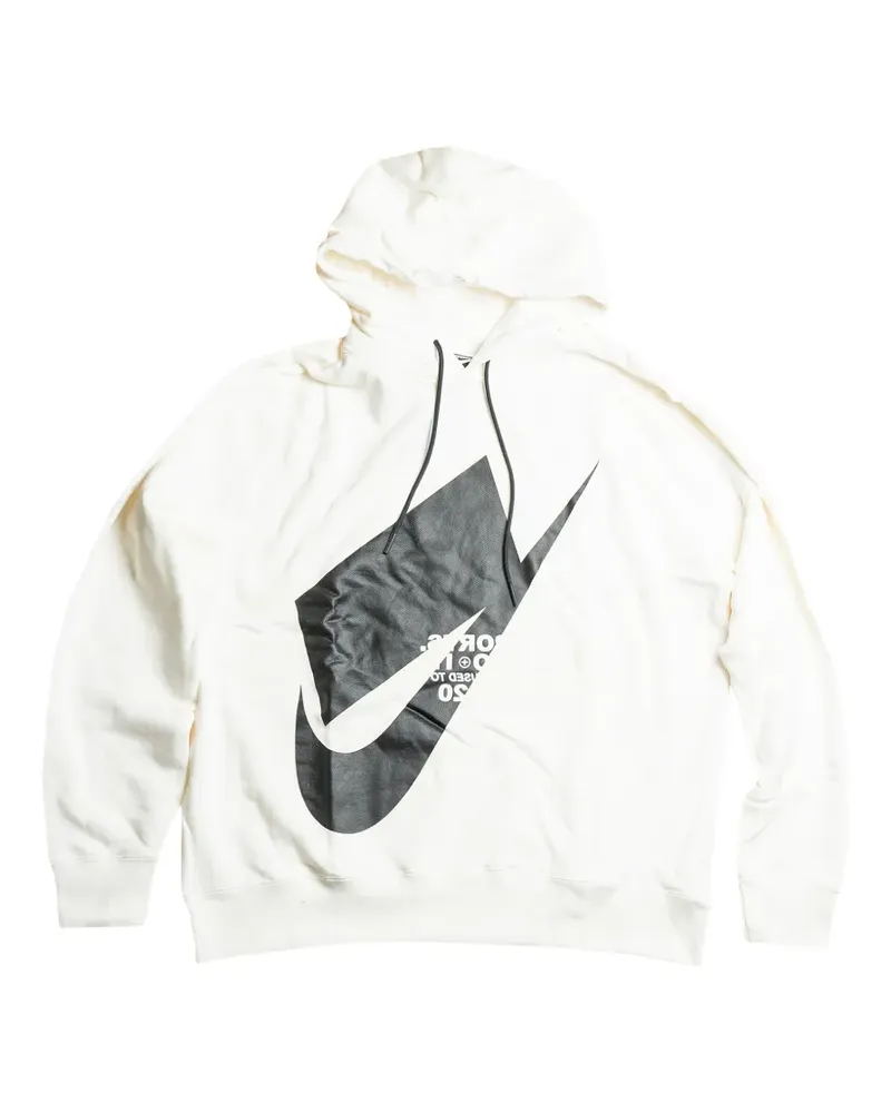 Nike logo-detail hoodie - Weiß Weiß