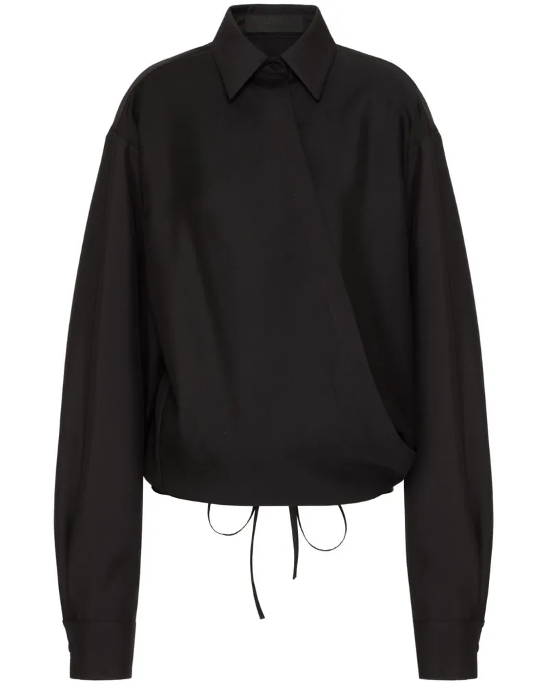 Valentino Garavani Techno Light Hemd - Schwarz Schwarz