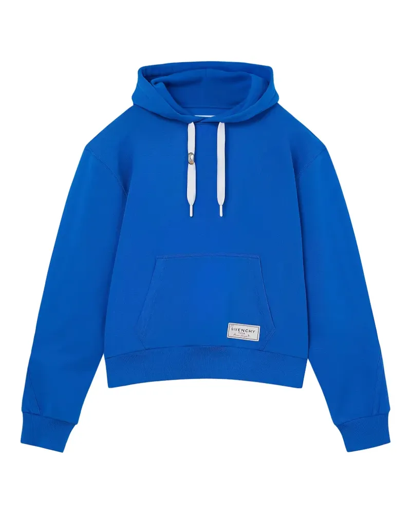 Givenchy Couture Seam Hoodie aus Fleece - Blau Blau