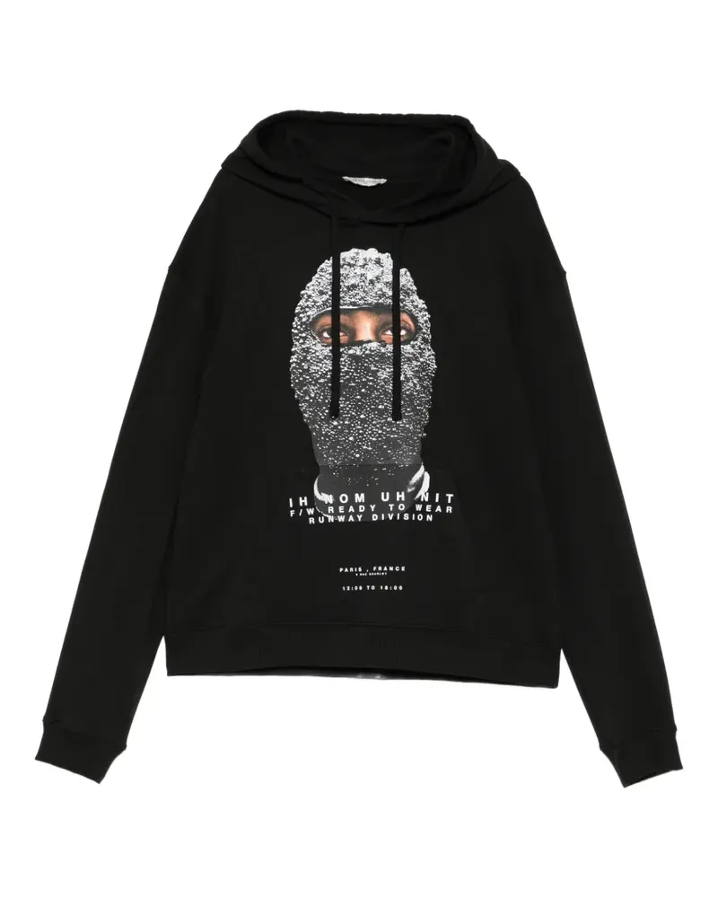 IH NOM UH NIT Hoodie mit grafischem Print - Schwarz Schwarz