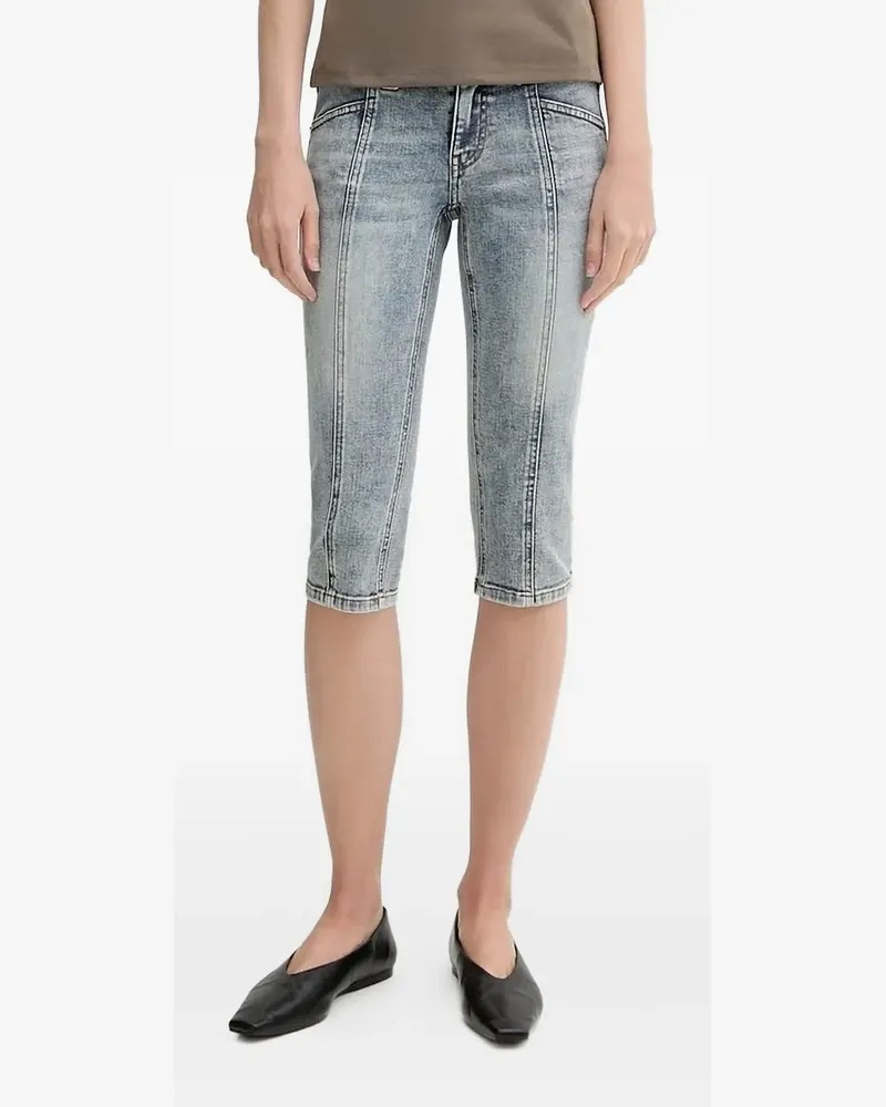 Miss Sixty Jeans-Shorts mit Gürtelschlaufen - Blau Blau