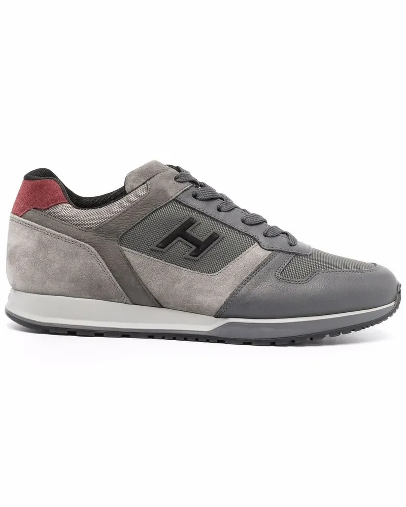 Hogan Sneakers mit Logo-Print - Grau Grau