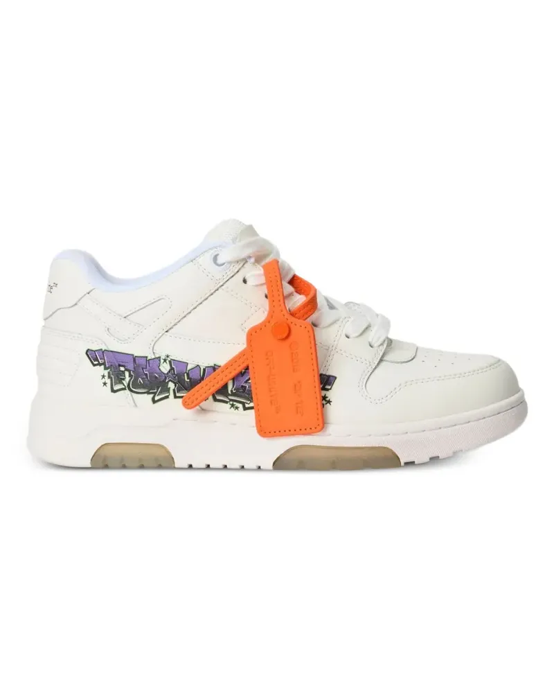 OFF-WHITE Out of Office For Walking Sneakers - Nude Nude