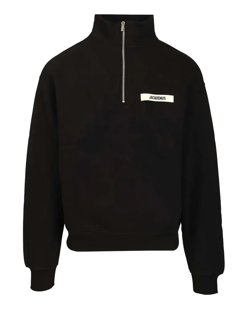 Jacquemus Le Camionneur Gros Grain sweater - Schwarz Schwarz