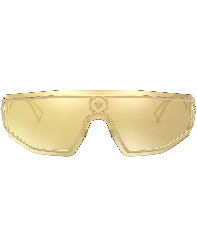 Versace V-Powerful Shield-Sonnenbrille - Gold Gold