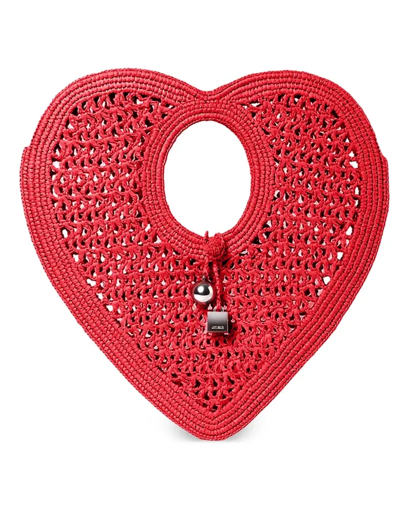 Jacquemus Spiaggia Coeur Tote Bag - Rot Rot