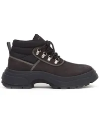 Maison Margiela Alex Hiking-Boots aus Leder Schwarz