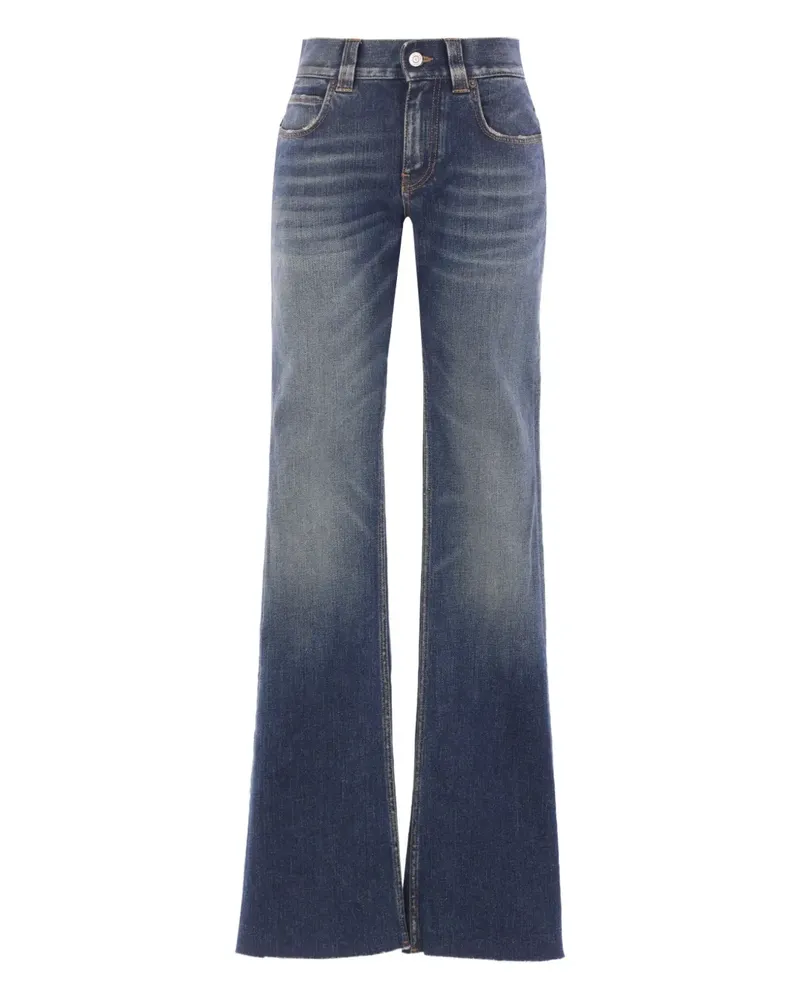 Balenciaga Ausgefranste Jeans - DARK BLUE Dark