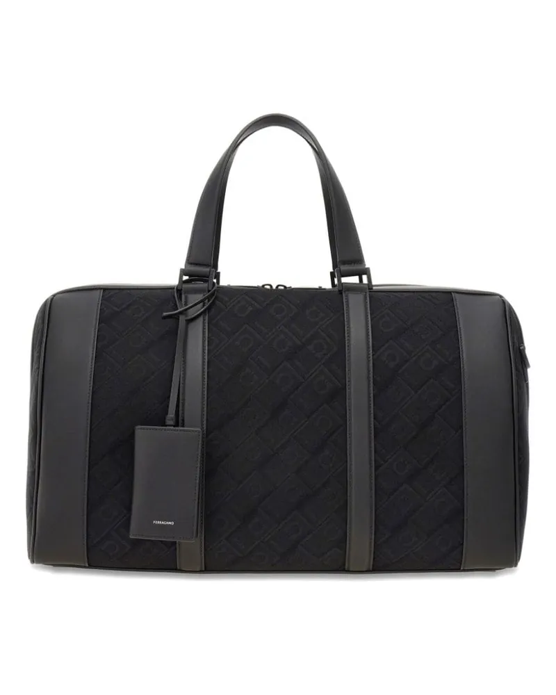 Ferragamo Gancini Reisetasche - Schwarz Schwarz