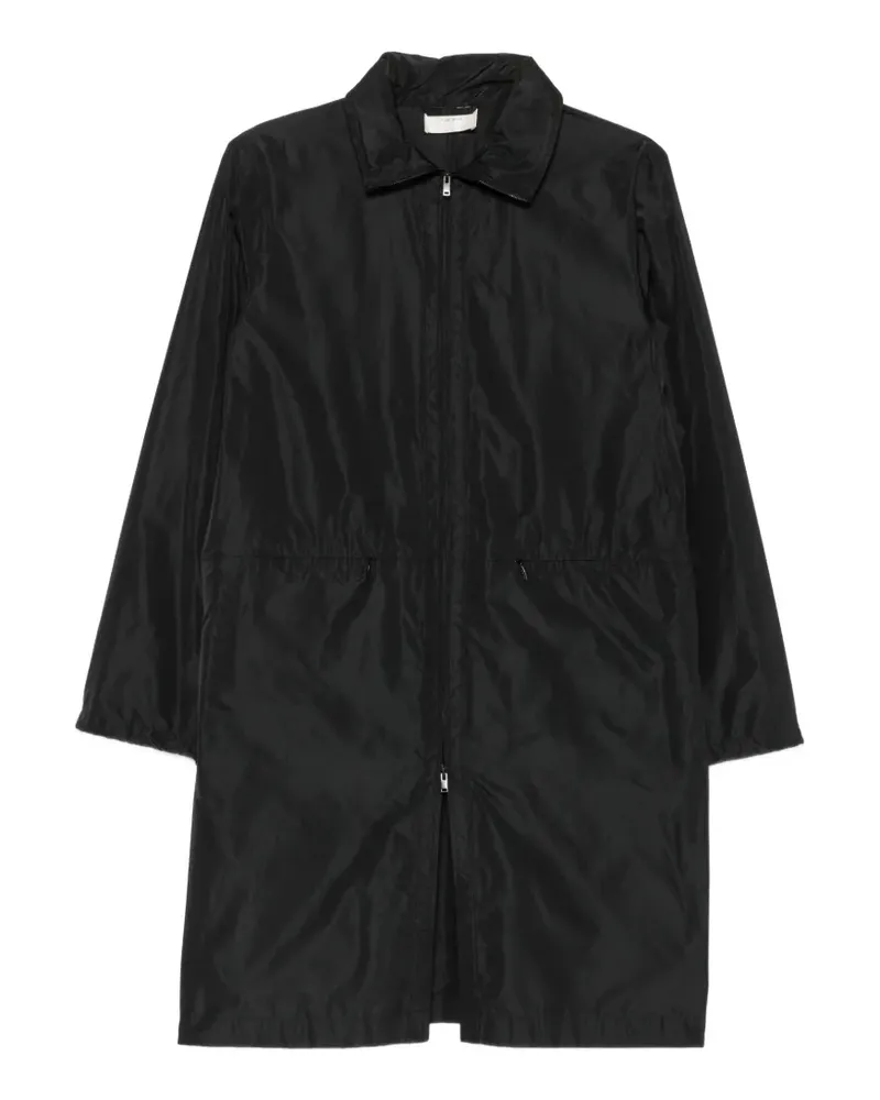 The Row Aldara zip-up coat - Schwarz Schwarz