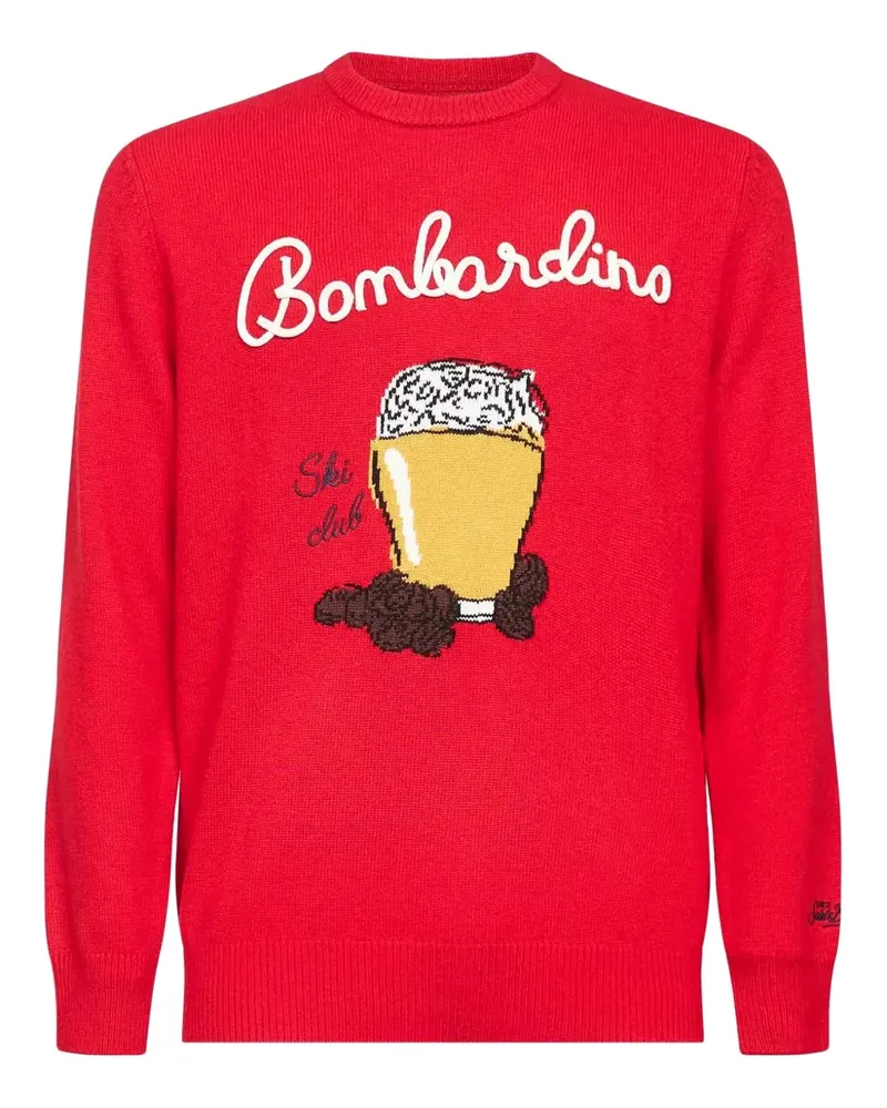 MC2 Saint Barth Pullover mit Rundhalsausschnitt - Rot Rot