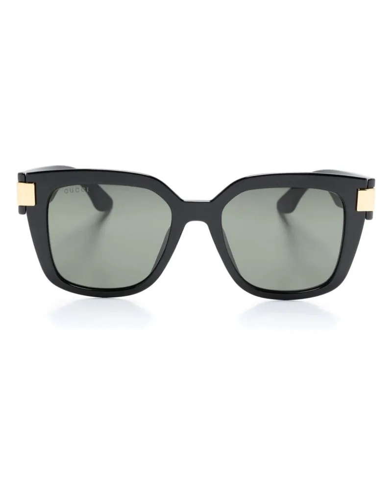 Gucci Sonnenbrille mit Cat-Eye-Gestell Schwarz