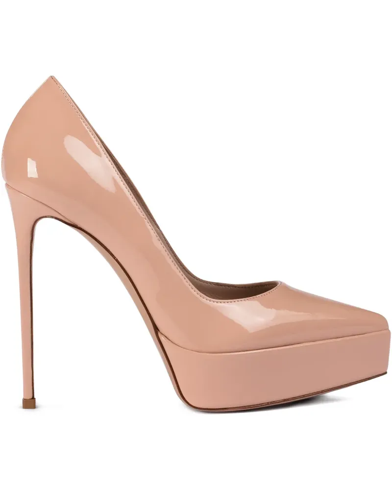 Le Silla Uma platform pumps - Nude Nude