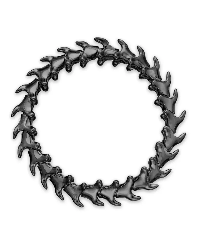 Shaun Leane Breites Serpent Trace Armband - Schwarz Schwarz