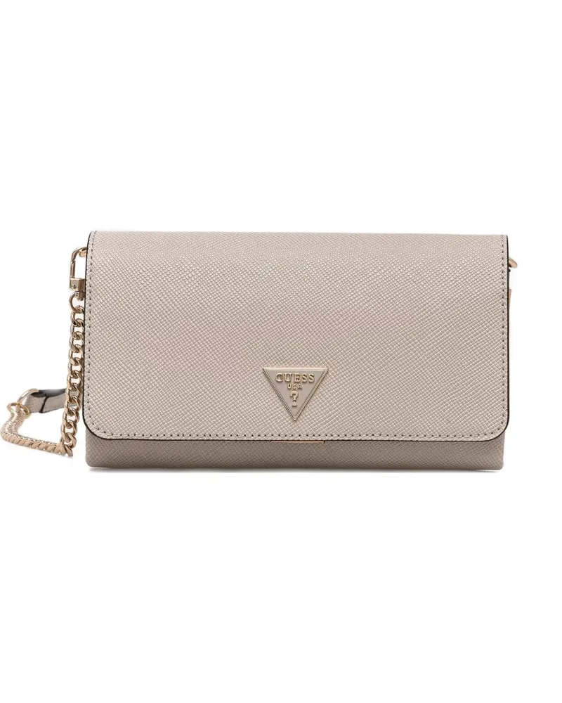 Guess Organizer Noelle Umhängetasche mit Kette - Nude Nude