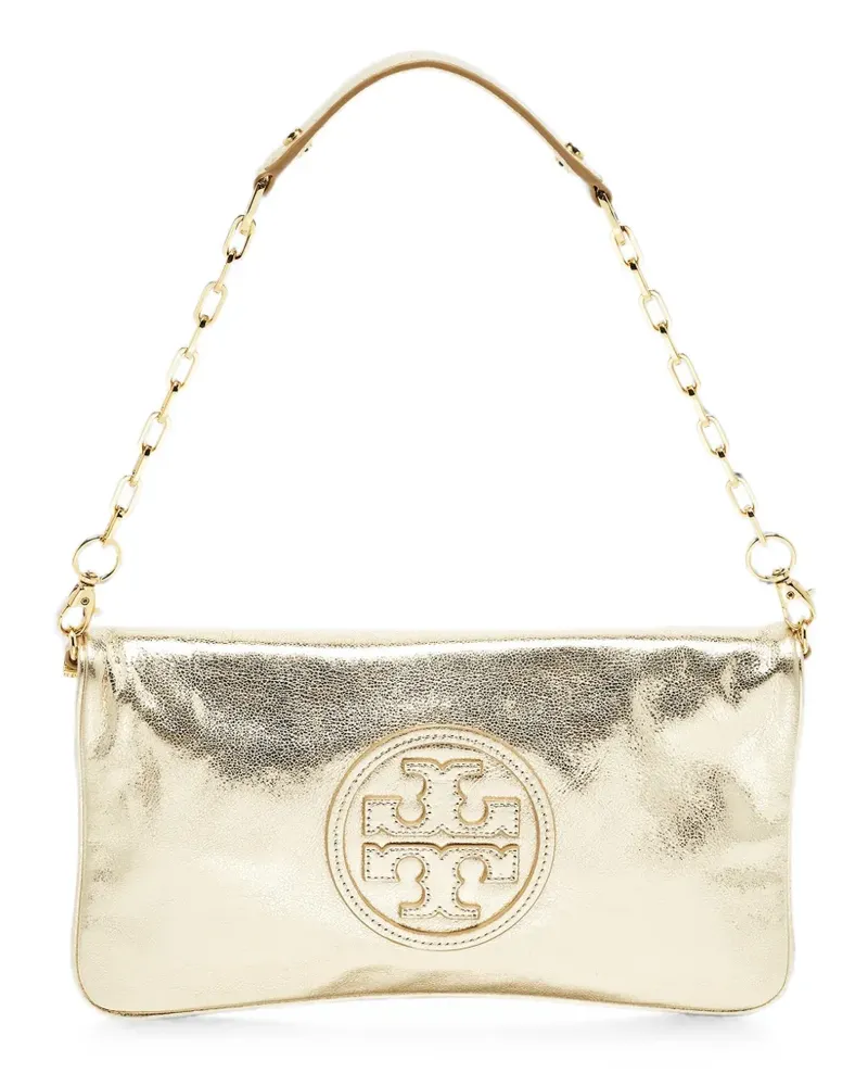 Tory Burch Reva chain clutch bag - Gold Gold