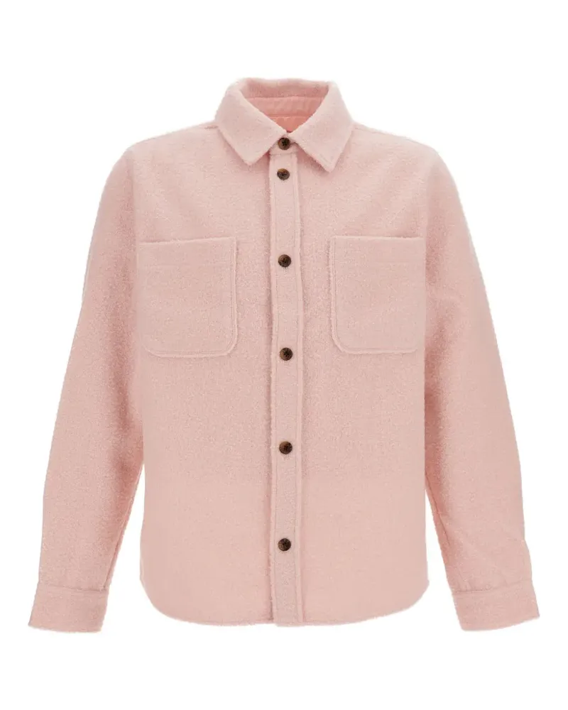 LES DEUX button-up shirt jacket - Rosa Rosa