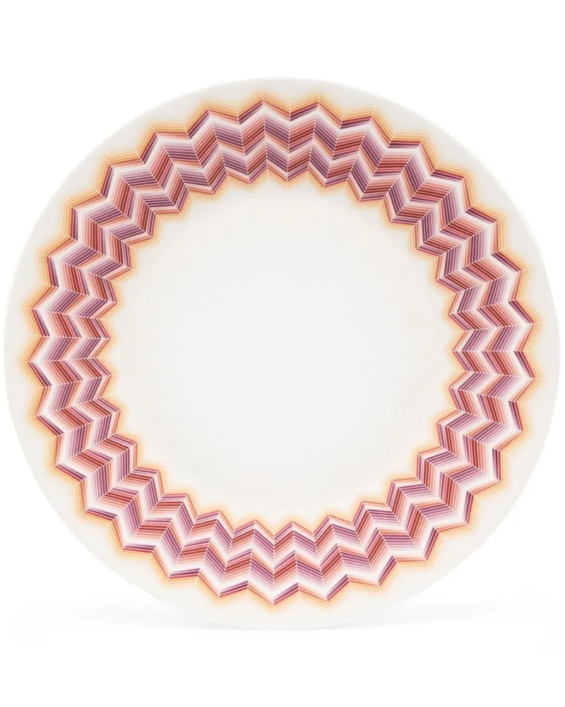 Missoni Home Zig Zag Jarris Platzteller Weiß