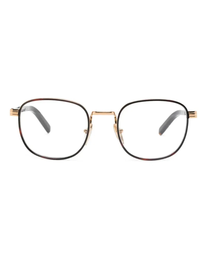 Prada logo-detail glasses - Braun Braun
