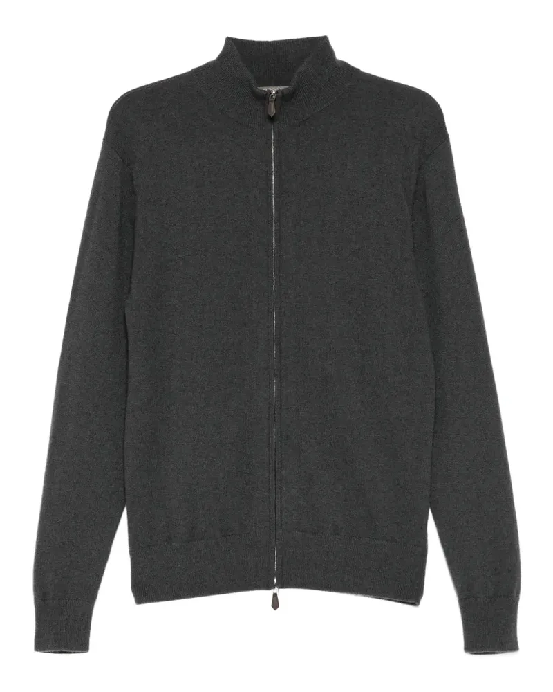 N.Peal Knightsbridge Pullover - Grau Grau