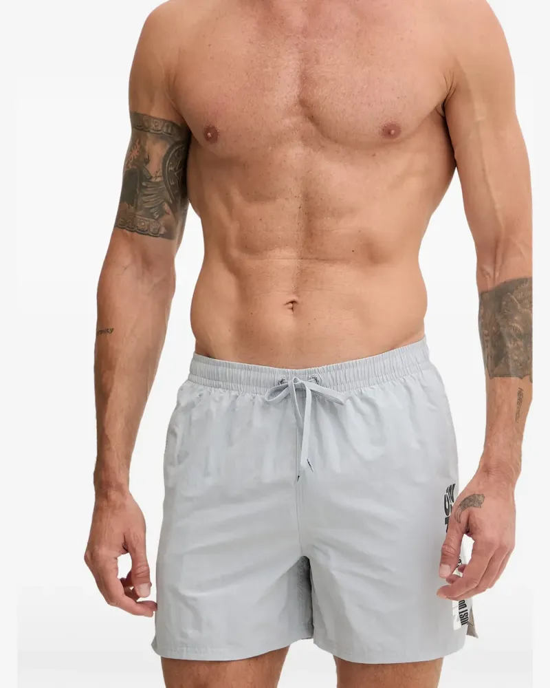 Nike Badeshorts mit Kordelzug - Grau Grau