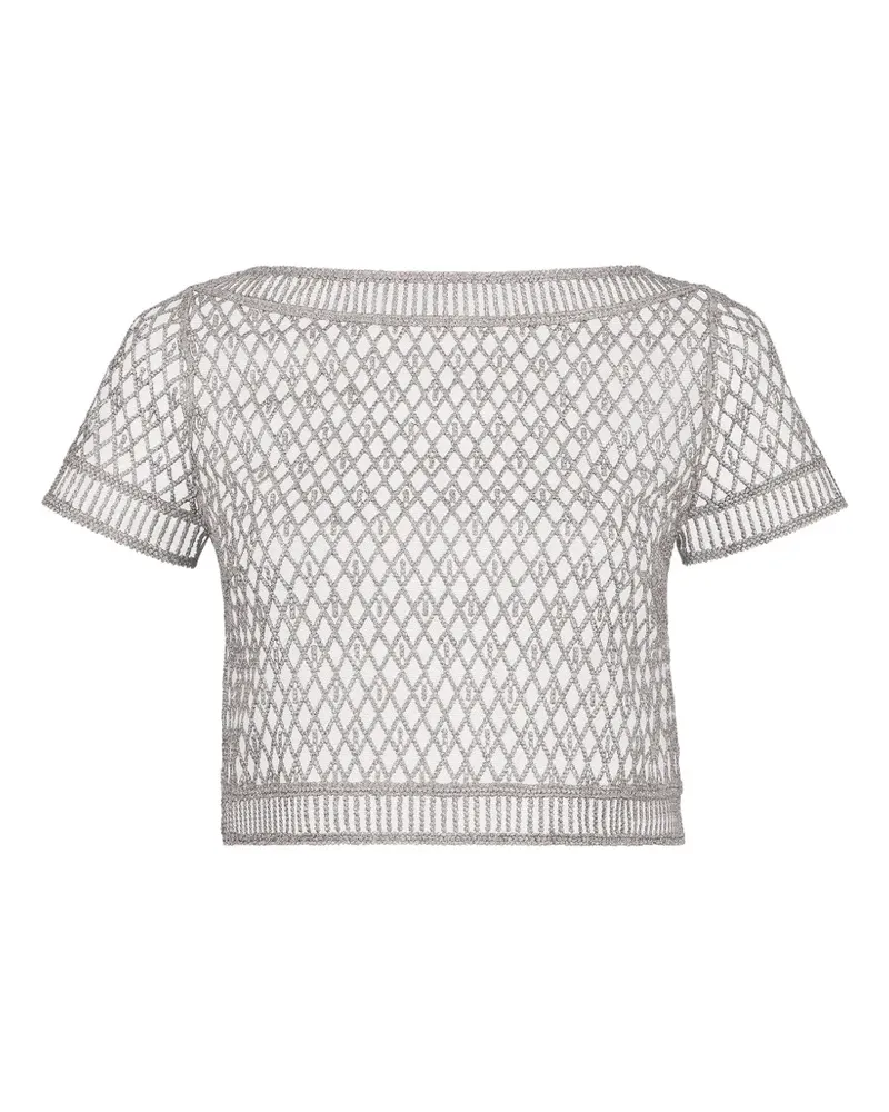Aubade Stardust Dream Cropped-Top - Silber Silber