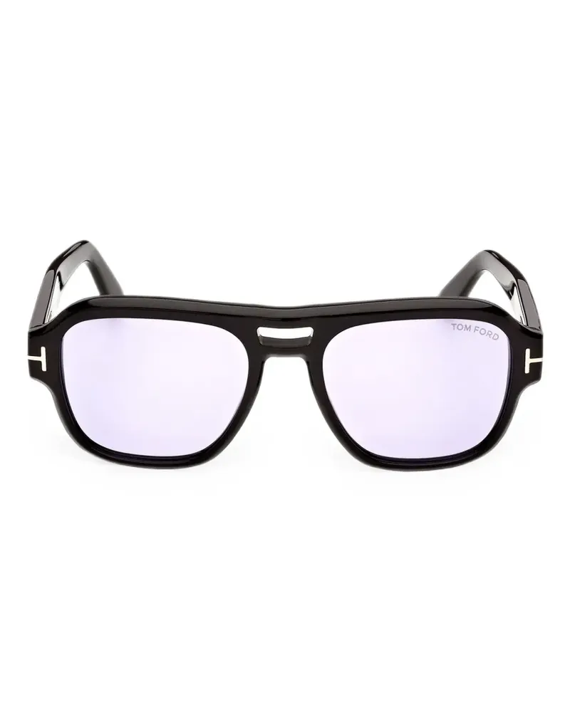 Tom Ford Geometrische Mason-02 Sonnenbrille - Schwarz Schwarz