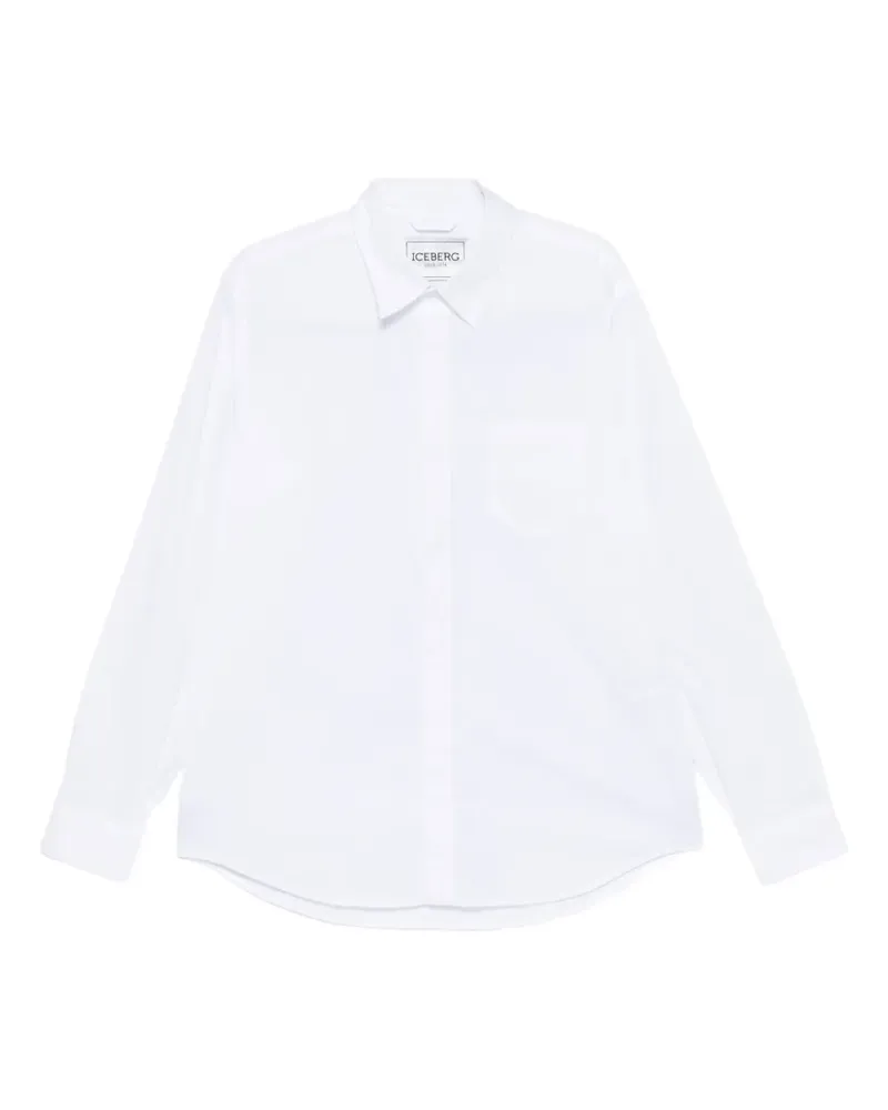 Iceberg chest-pocket buttoned shirt - Weiß Weiß
