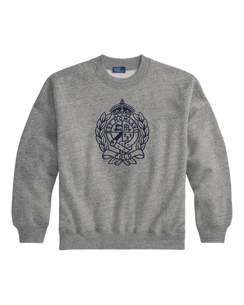 Ralph Lauren logo-embroidered sweatshirt - Grau Grau