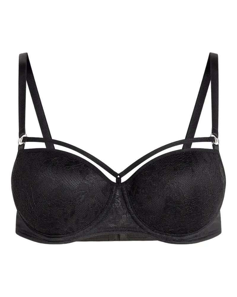 Marlies Dekkers Wattierter Spitzen-Balconette-BH - Schwarz Schwarz