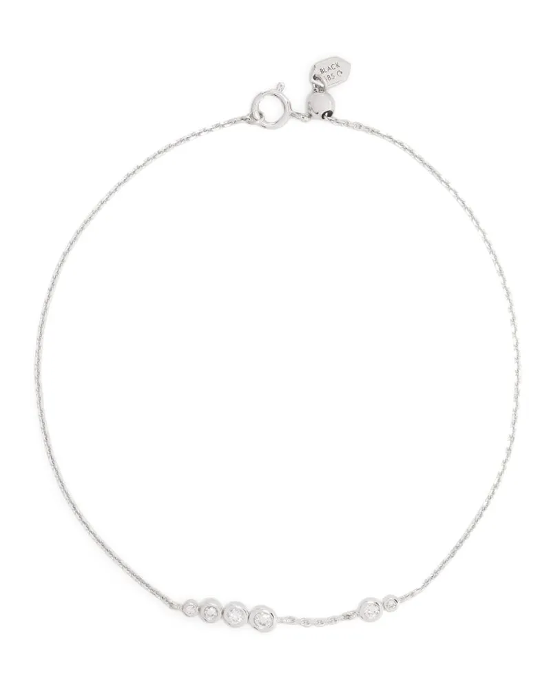 Maria Black 14kt Weißgoldarmband mit Diamanten - Silber Silber