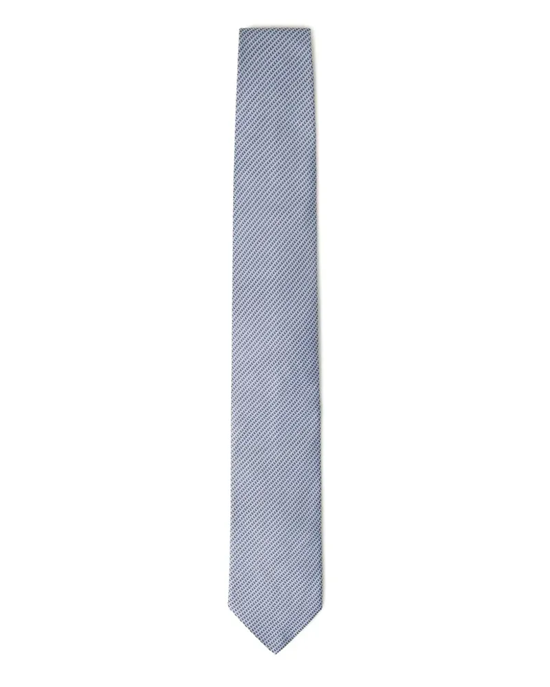 Lanvin Gemusterte Krawatte - Blau Blau