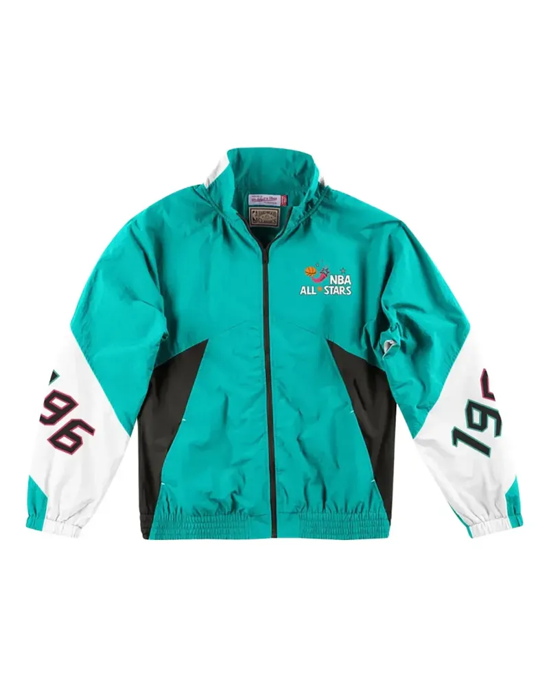 Mitchell & Ness Windbreaker mit NBA-Print - Blau Blau