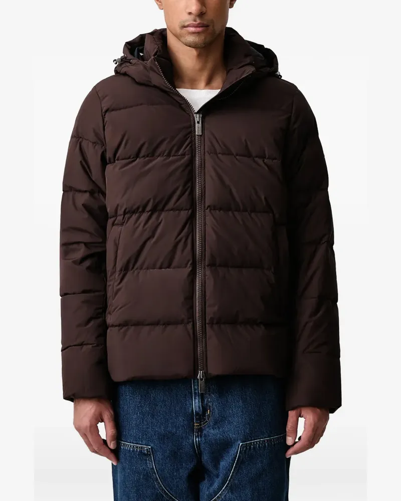 Pyrenex Spoutnic hooded jacket - Braun Braun