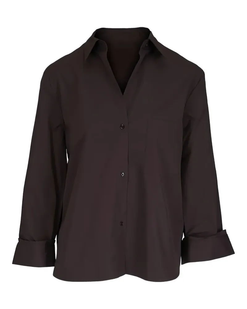 TWP Next Morning pocket shirt - Braun Braun