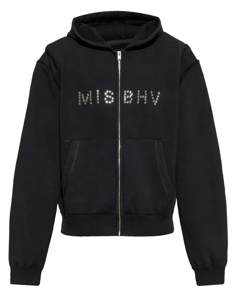MISBHV Star Teddy Hoodie - Schwarz Schwarz