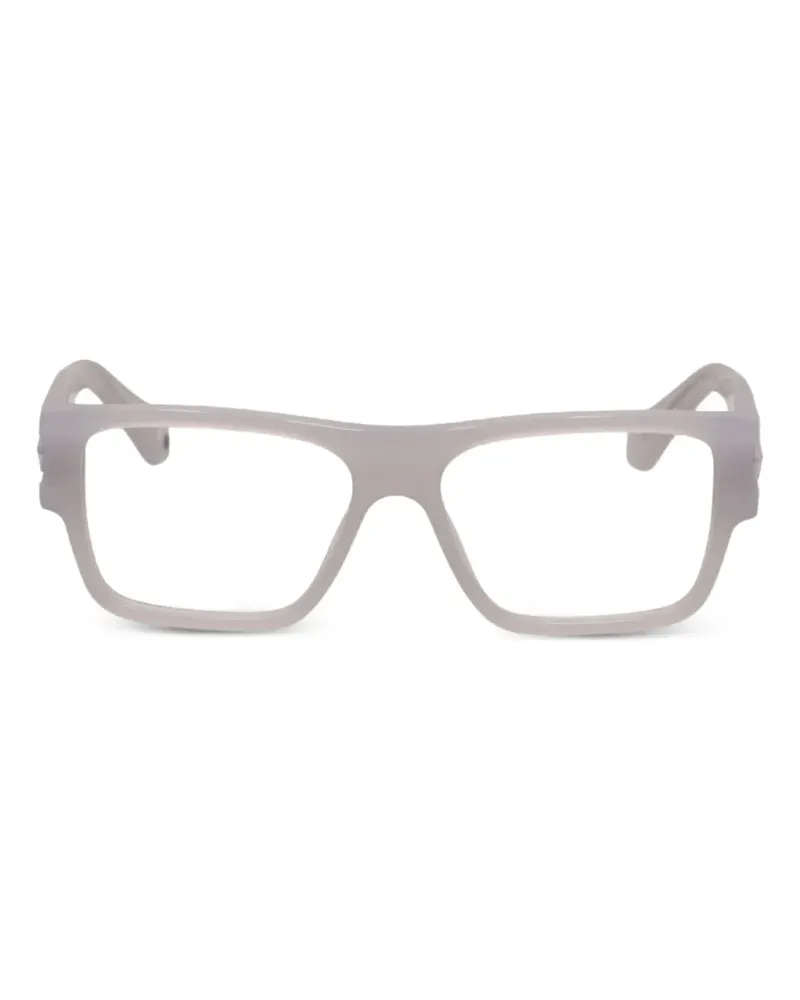 OFF-WHITE Arrows Brille mit eckigem Gestell - Grau Grau