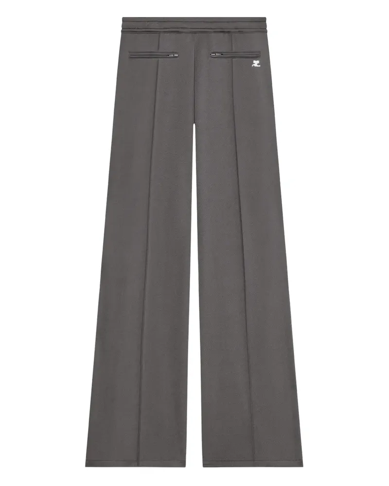 Courrèges Jogginghose mit Logo - Grau Grau