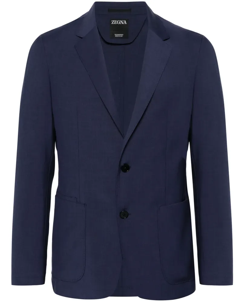Ermenegildo Zegna Einreihiges Sakko - Blau Blau