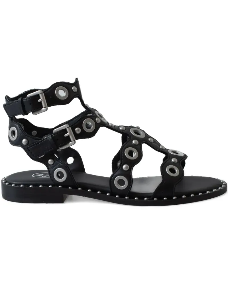 ash Sandalen aus Leder - Schwarz Schwarz