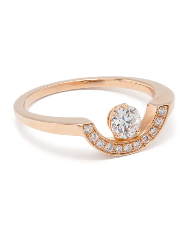 Loyal.e Paris 18kt Intrépide Petit Arc Ring aus recyceltem Gold - Rosa Rosa