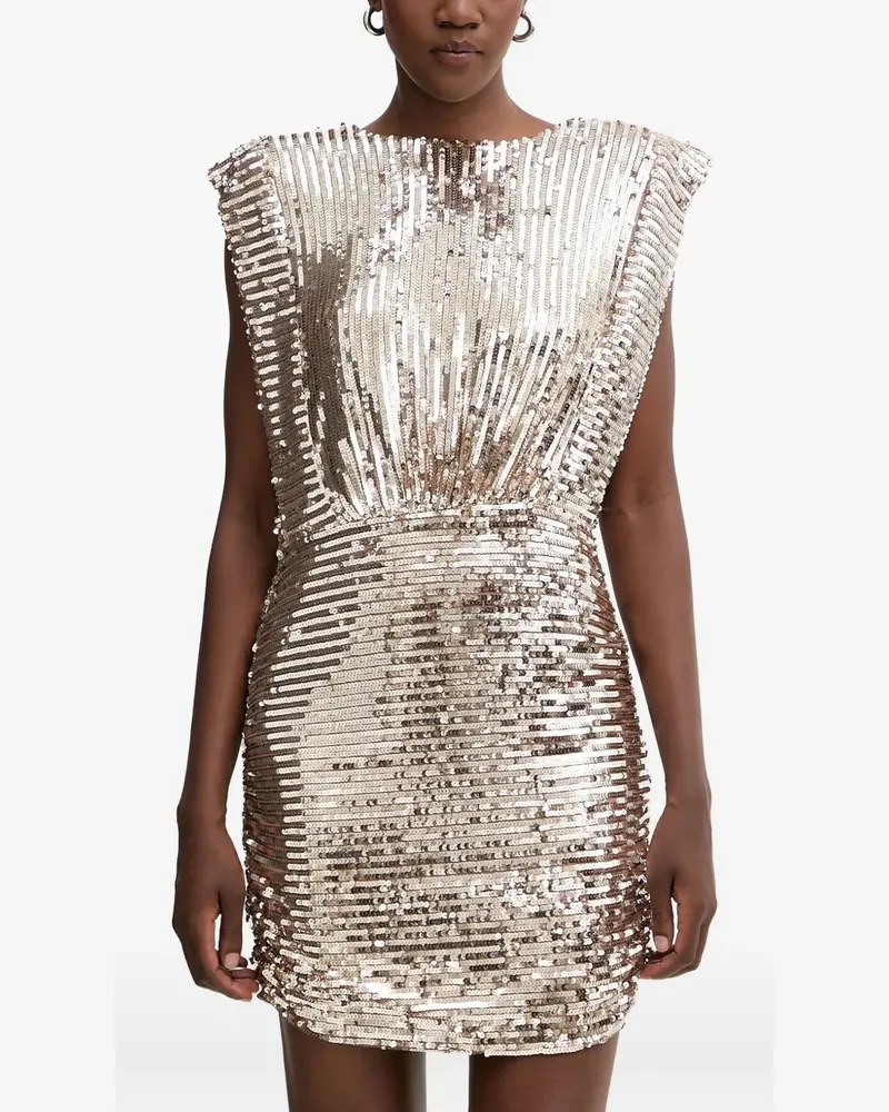 HUGO BOSS Minikleid mit Pailletten - Gold Gold