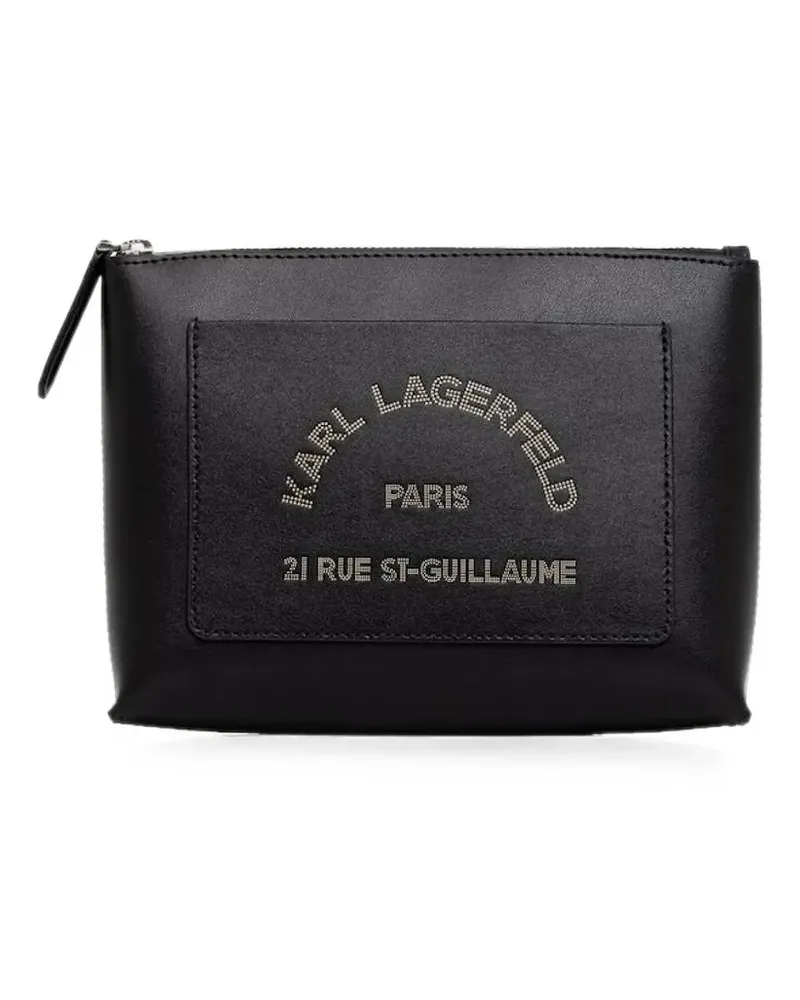 Karl Lagerfeld K/Daily Kosmetiktasche - Schwarz Schwarz