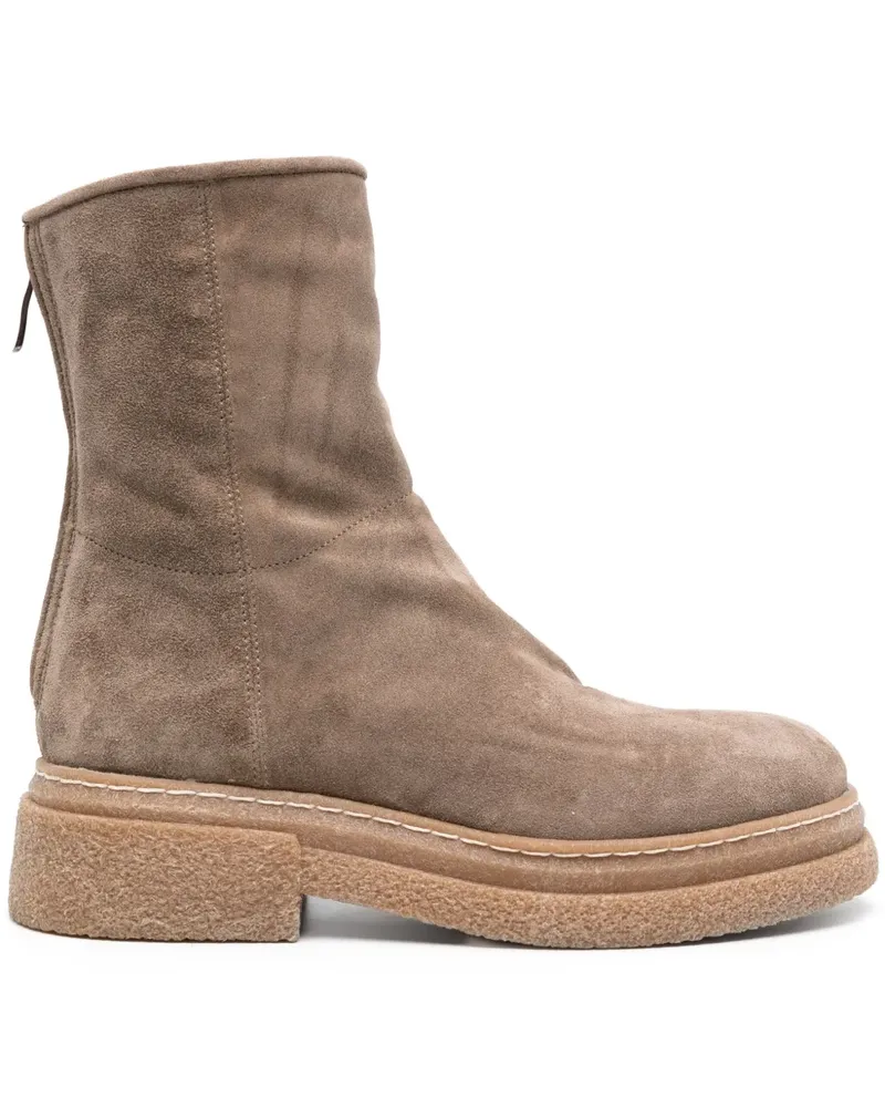 Alberto Fasciani Stiefeletten aus Wildleder - Braun Braun