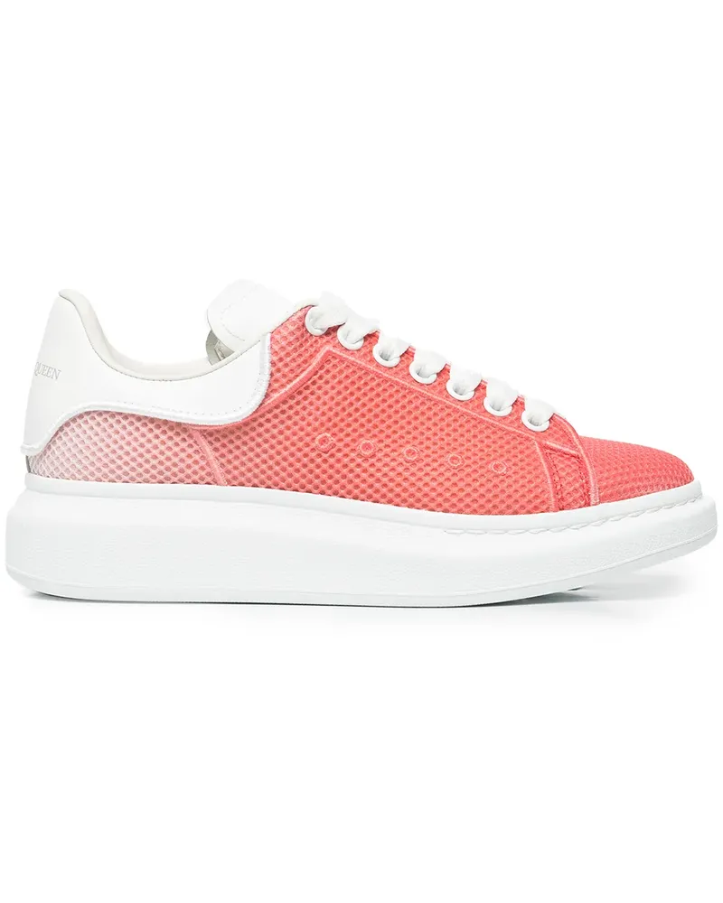 Alexander McQueen Oversized Sneakers mit Farbverlauf - 9450 white/red/pink 9450