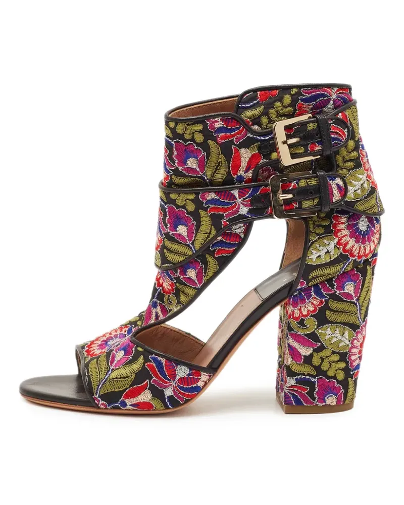 Laurence Dacade brocade cut-out ankle boots - Schwarz Schwarz
