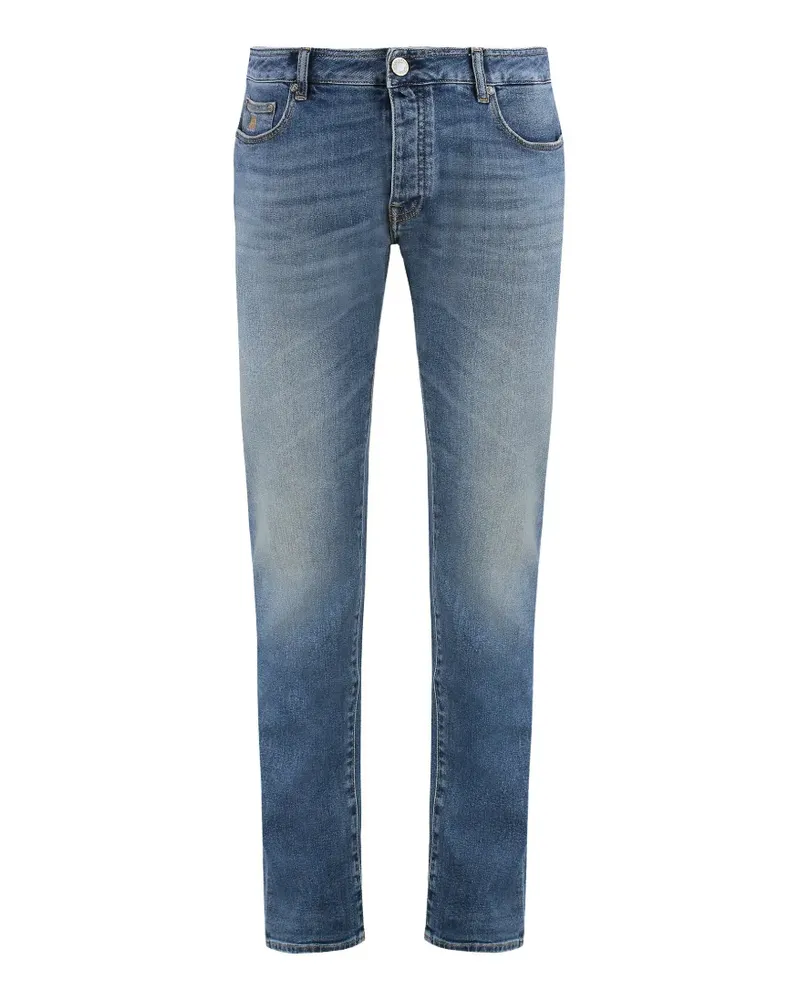MOORER Credi slim-fit jeans - Blau Blau